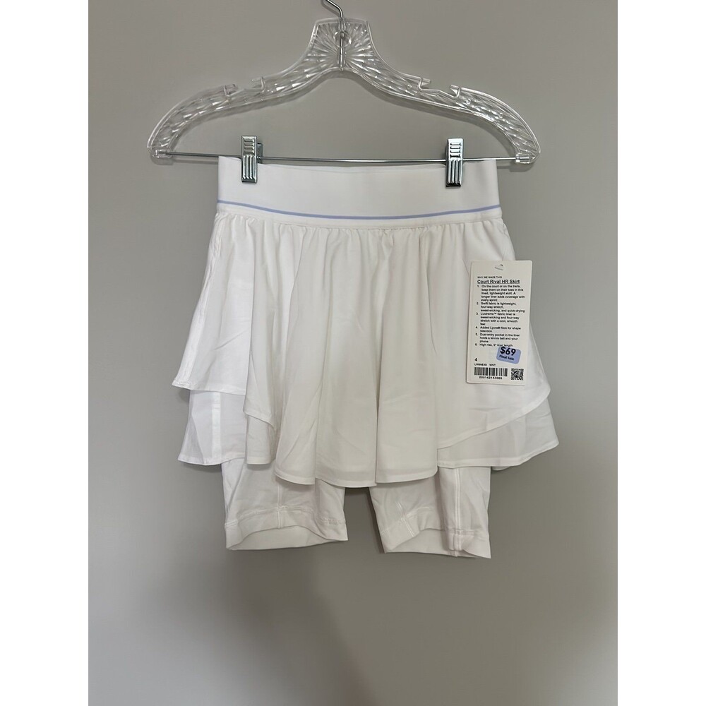 NWT Lululemon Court Rival Skirt sz 4